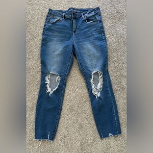 Old Navy Rockstar Mid-Rise Distressed